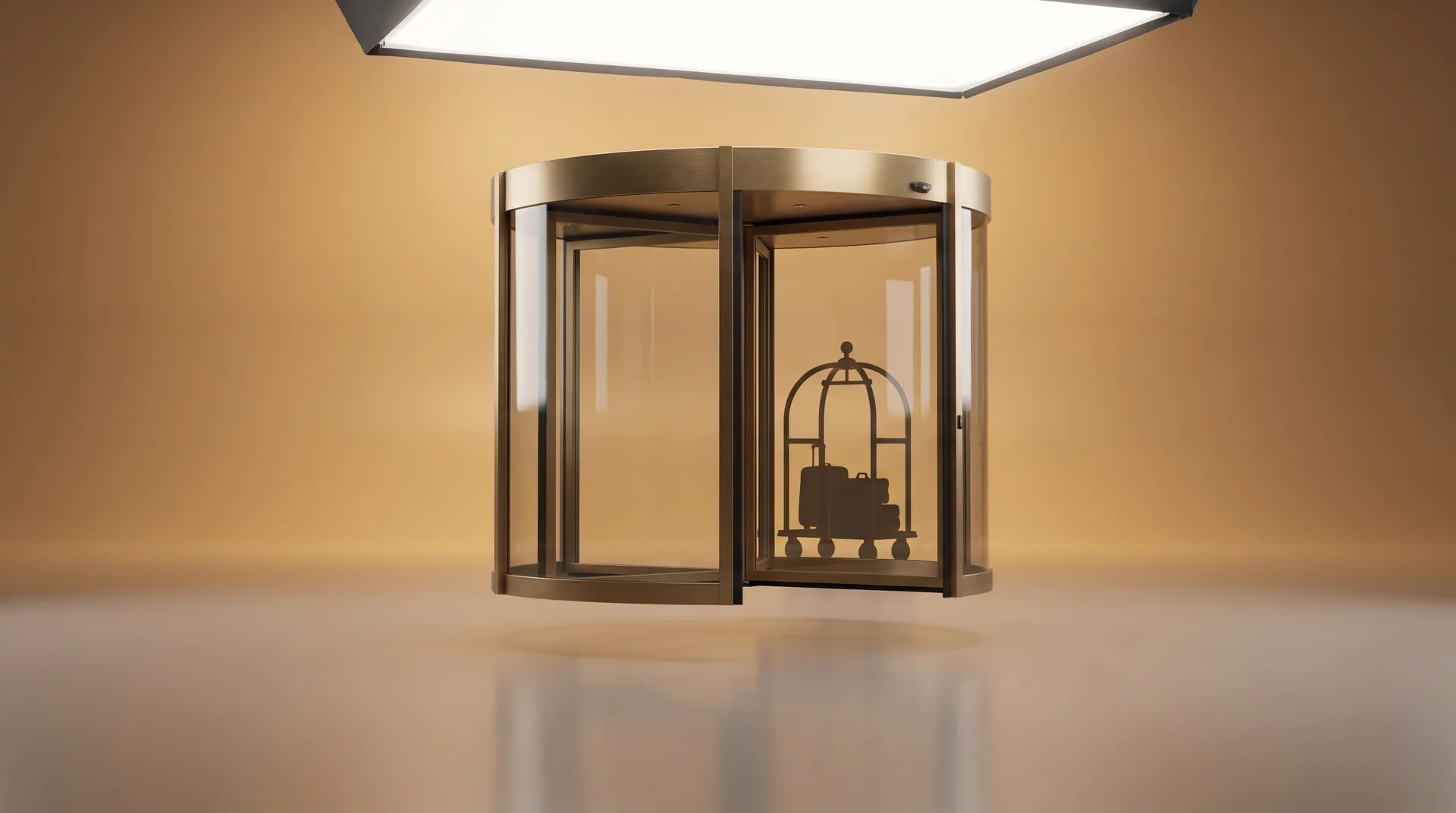 Hôtellerie : module d'équipements du secteur en rendu studio CGI